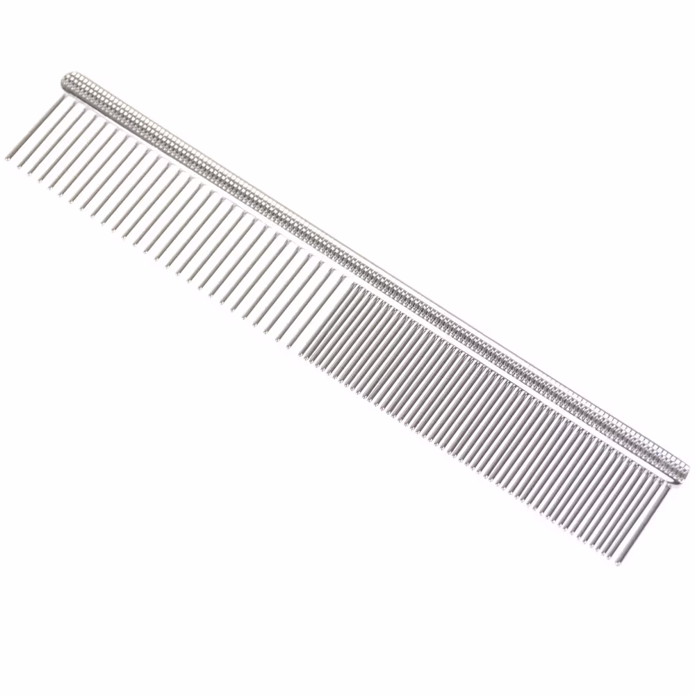 Madan Professional  Gesichtskamm 13 cm Edelstahl