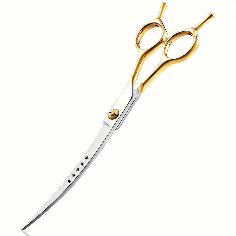 Professionelle Schere gebogen 19 cm