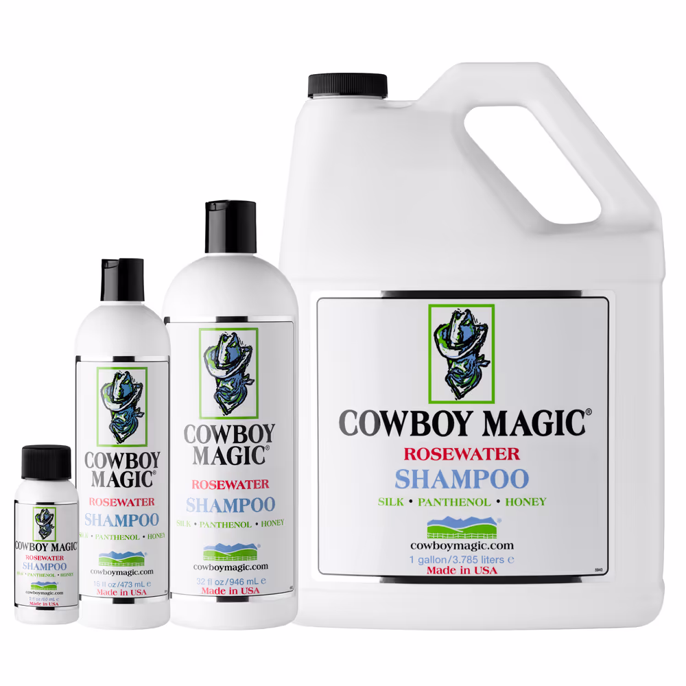 Cowboy Magic Rosewater Shampoo / Universal-Shampoo für alle Fellarten beim Hund