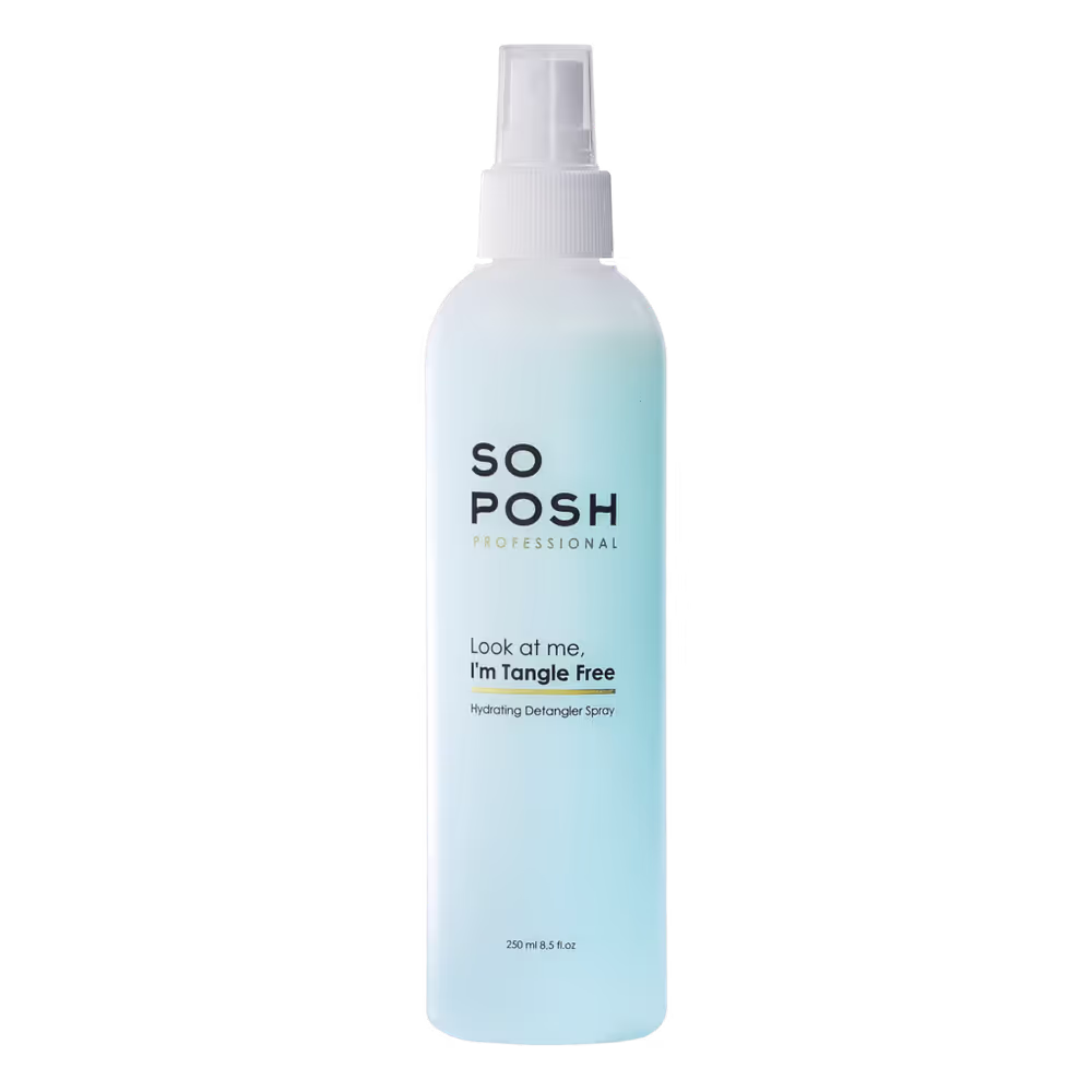 So Posh So Posh Tangle Free Hydrating Detangler Spray – ein Zwei-Phasen-Präparat, das das Kämmen von verfilztem Haar erleichtert