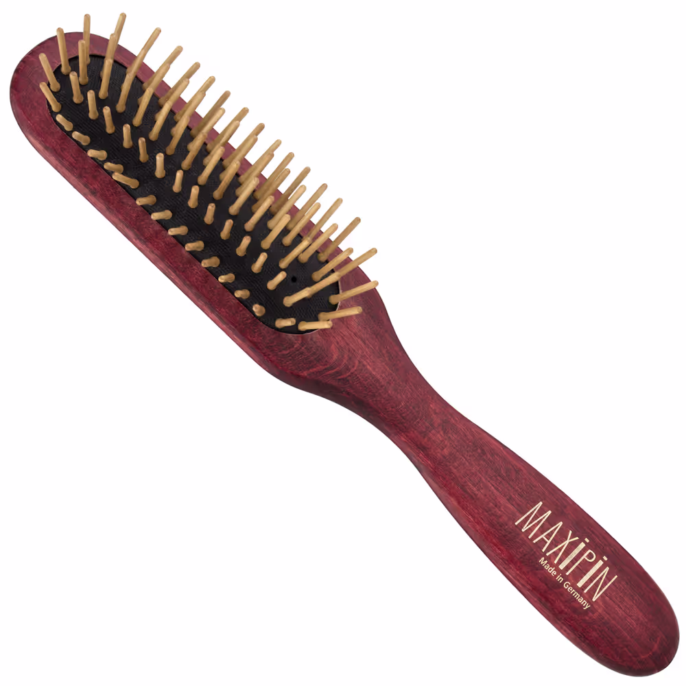 Maxi Pin Wood Brush - schmale Bürste mit Holzpinnen  15mm