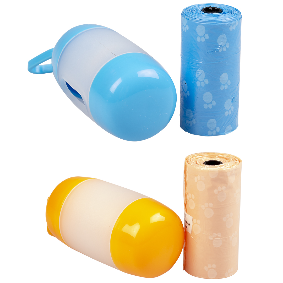 Hundekotbeutel dispenser in zwei Farben  10CM