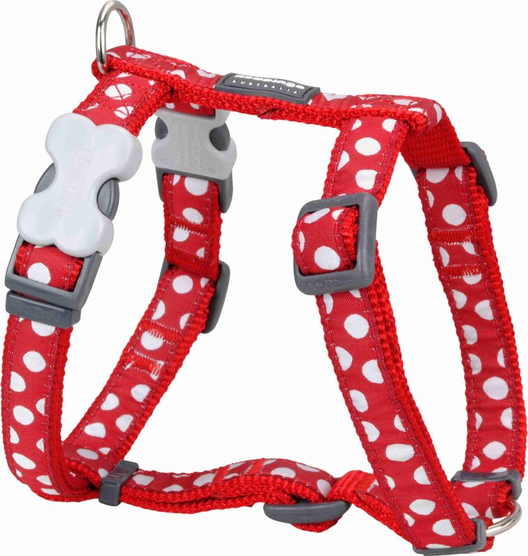 Red Dingo Design White Spots on Red