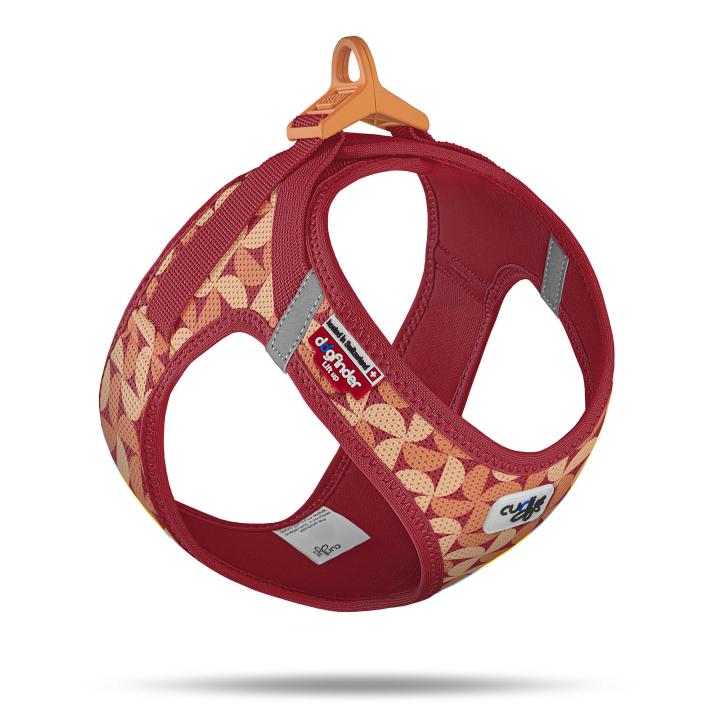 curli Vest Harness Air-Mesh SE26 Semi Circle Red  / Achtung -Vorbestellung / Lieferung ab ende April 2026