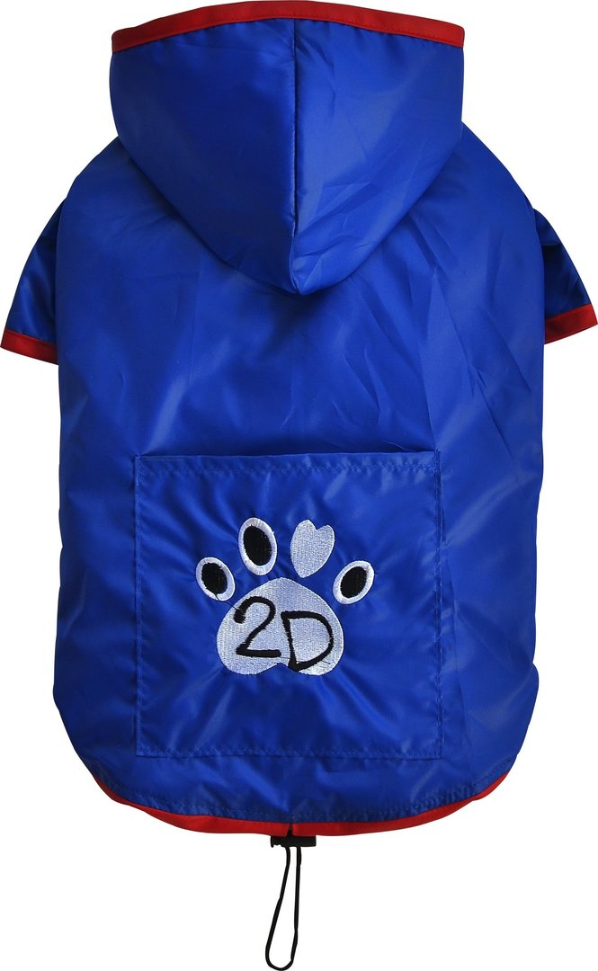 Doggydolly Regenmantel, blau 23-25 cm