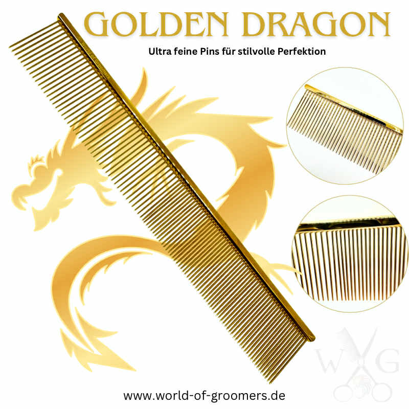 World of Groomers Kamm Golden Dragon 23 cm