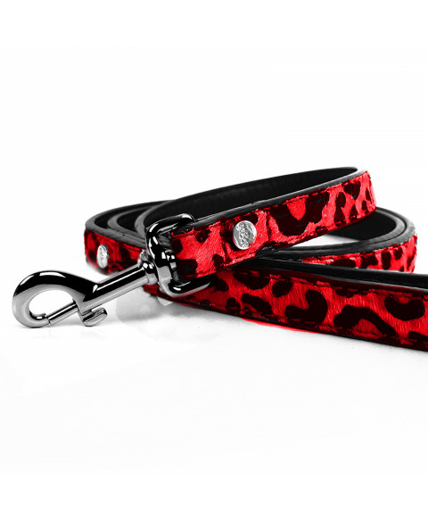 Lederleine Leopard Design 120x1.5cm