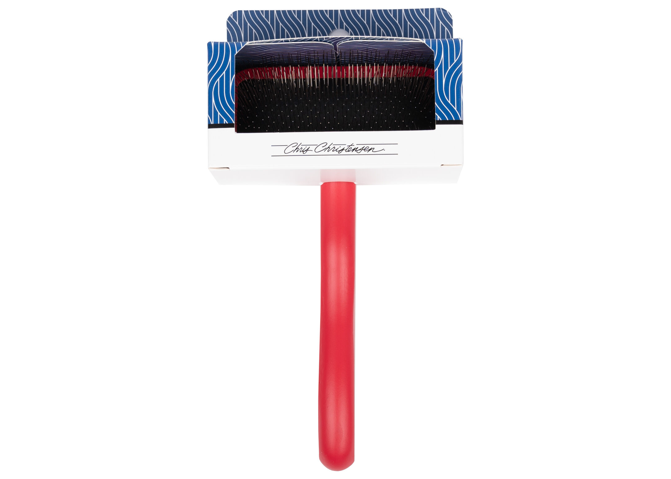 Chris Christensen Systems Kärben  II Slicker Brush  Small  Rot