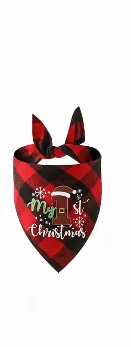 Bandana mit Weihnachtsmotiv