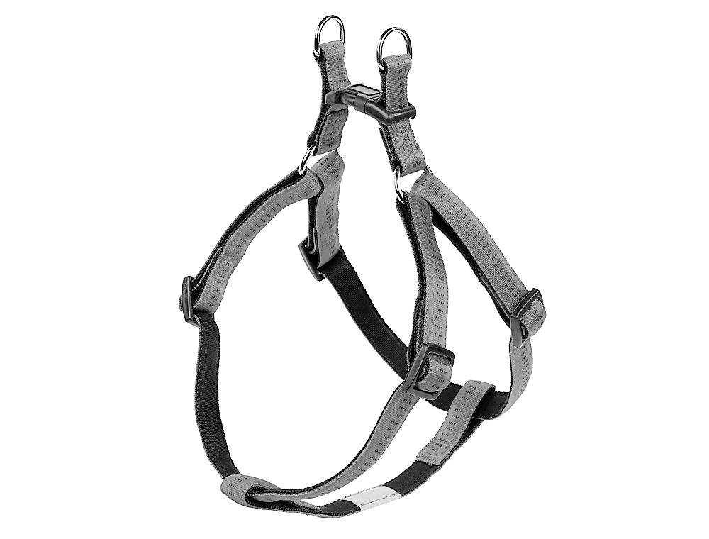 Geschirr "Soft Grip" silber-grau