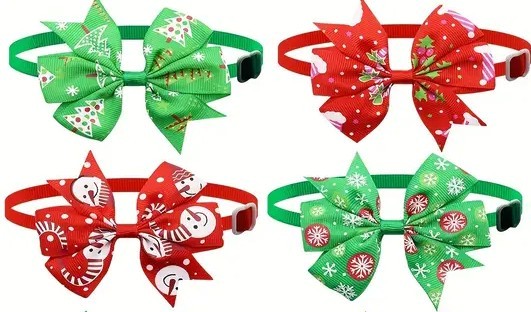Halsband  Weihnachtsfliege