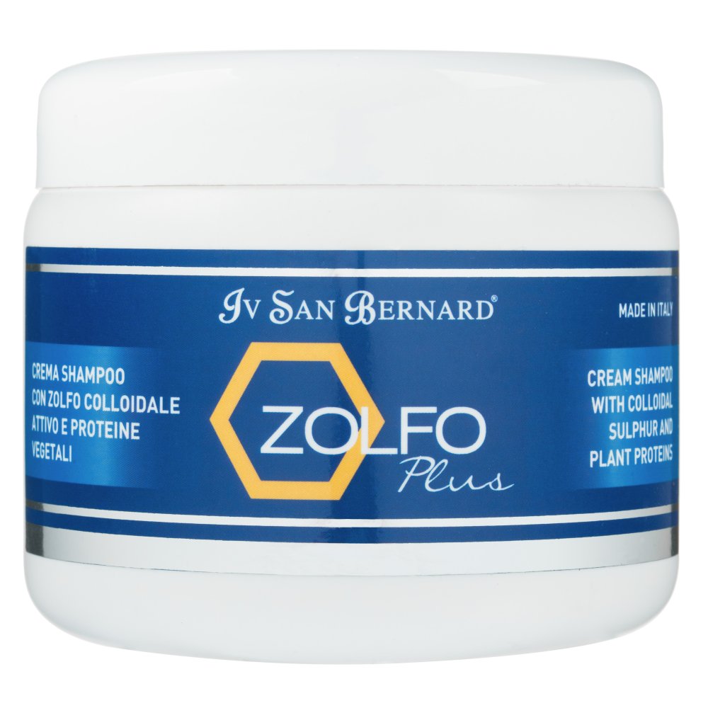 Iv San Bernard  Mineral Complex Shampoo Creme Zolfo Plus gegen Flöhe, Milben, Schuppen und Hautirritationen