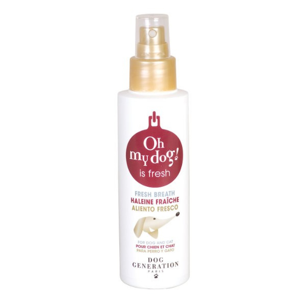 Oh My Dog is Fresh 125ml Enzymatisches Spray  mit Minze
