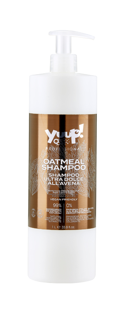 Yuup!® Ultra-mildes Hafer-Shampoo - vegane und 99% natürliche Formel